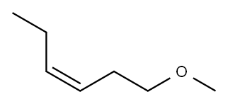 (Z)-1-methoxyhex-3-ene Structure