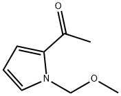 Ethanone, 1-[1-(methoxymethyl)-1H-pyrrol-2-yl]- (9CI) 结构式