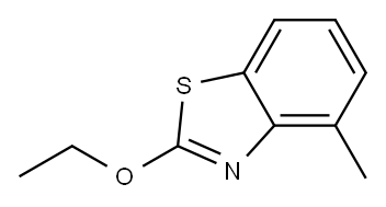 Benzothiazole, 2-ethoxy-4-methyl- (9CI), 70292-70-5, 结构式