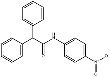 2,2-Diphenyl-4'-nitroacetanilide 结构式