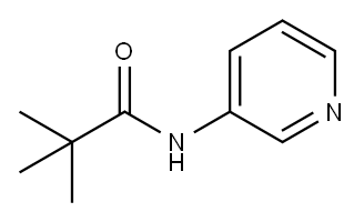 3-特戊酰胺基吡啶 结构式