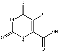 5-フルオロオロチン酸 化学構造式
