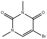 1,3-ジメチル-5-ブロモウラシル 化学構造式