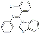 6-(2-Chlorophenyl)benzo[4,5]imidazo[1,2-c]-quinazoline Structure