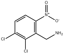 2,3-DICHLORO-6-NITROBENZYLAMINE Structure