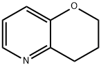 3,4-ジヒドロ-2H-ピラノ[3,2-B]ピリジン 化学構造式