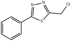 2-(chloroMethyl)-5-phenyl-1,3,4-thiadiazole Structure