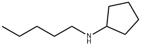 Cyclopentanamine, N-pentyl- (9CI) Structure