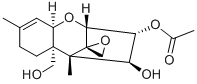 Trichothec-9-ene-3,4,15-triol, 12,13-epoxy-, 3-acetate, (3alpha,4beta) - Structure