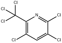 2,3,5-トリクロロ-6-(トリクロロメチル)ピリジン 化学構造式