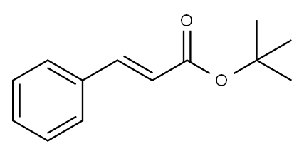 TERT-桂皮酸ブチル 化学構造式