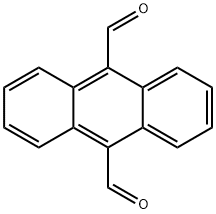 9,10-蒽二羧醛 结构式