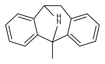 10,11-dihydro-5-methyl-5H-dibenzo[a,d]cyclohepten-5,10-imine  Structure