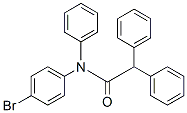 N-(4'-bromophenyl)-2,2-diphenylacetanilide Structure
