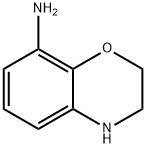 3,4-二氢-2H-苯并[B][1,4]咯嗪-8-胺 结构式