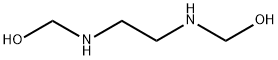 (1,2-エタンジイルジイミノ)ビスメタノール 化学構造式