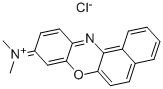 9-(ジメチルアミノ)ベンゾ[a]フェノキサジン-7-イウム·クロリド·亜鉛ジクロリド 化学構造式