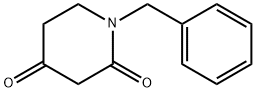 1-ベンジルピペリジン-2,4-ジオン 化学構造式