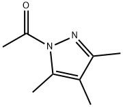 1H-Pyrazole,  1-acetyl-3,4,5-trimethyl-  (9CI) Structure