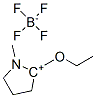 2-Pyrrolidinylium, 2-ethoxy-1-methyl-, tetrafluoroborate(1-) Struktur