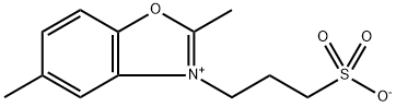 2,5-dimethyl-3-(3-sulphonatopropyl)benzoxazolium Structure