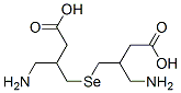 2-carboxymethyl-3-aminopropylselenide Structure