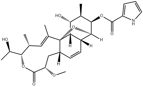 ノデュスミシン9-(1H-ピロール-2-カルボキシラート) 化学構造式