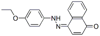 (4Z)-4-[(4-ethoxyphenyl)hydrazinylidene]naphthalen-1-one Structure
