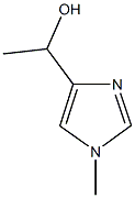 1H-Imidazole-4-methanol, α,1-dimethyl- Structure