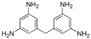 5,5'-Methylenebis(1,3-phenylenediamine) Structure