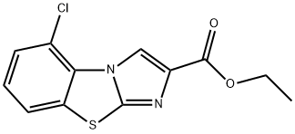 5-CHLOROIMIDAZO[2,1-B]BENZOTHIAZOLE-2-CARBOXYLIC ACID ETHYL ESTER Structure