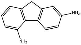fluoren-2,5-ylenediamine  Struktur