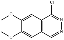 1-CHLORO-6,7-DIMETHOXY-PHTHALAZINE Struktur