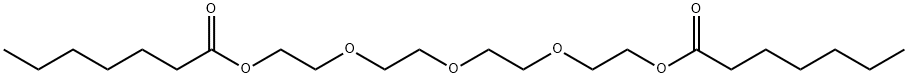 oxybis(ethane-2,1-diyloxyethane-2,1-diyl) bisheptanoate Struktur