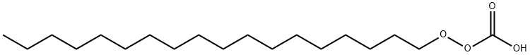 OO-octadecyl hydrogen peroxycarbonate Struktur