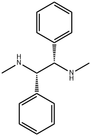 (1S,2S)-N,N'-二甲基-1,2-二苯基-1,2-乙二胺 结构式