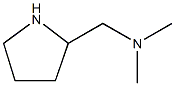 dimethyl(pyrrolidin-2-ylmethyl)amine Struktur