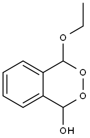 4-ethoxy-1,4-dihydro-2,3-benzodioxin-1-ol Structure