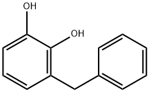 1,2-Benzenediol, 3-(phenylmethyl)- (9CI) Structure