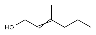 3-甲基己-2-烯-1-醇, 70771-72-1, 结构式