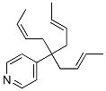 4-(1,1-dibut-2-enylpent-3-enyl)pyridine Structure