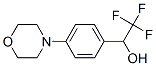 p-morpholino-alpha-(trifluoromethyl)benzyl alcohol Structure