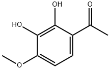 2,3-DIHYDROXY-4-METHOXYACETOPHENONE Struktur