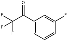 α,α,α-トリフルオロ-3'-フルオロアセトフェノン 化学構造式
