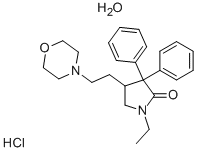 Doxapram hydrochloride monohydrate Structure