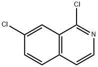 1,7-二氯异喹啉 结构式