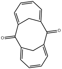 Tricyclo[8.4.1.1(3,8)]hexadeca-3,5,7,10,12,14-hexaene-2,9-dione, anti- Structure