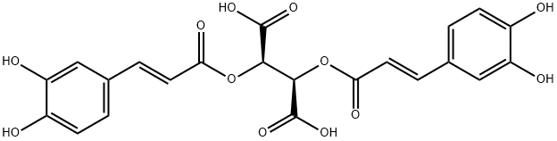 菊苣酸, 70831-56-0, 结构式
