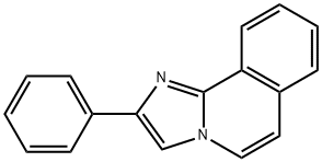 2-Phenylimidazo(2,1-a)isoquinoline Struktur