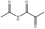 Propanamide, N-acetyl-2-oxo- (9CI) Structure